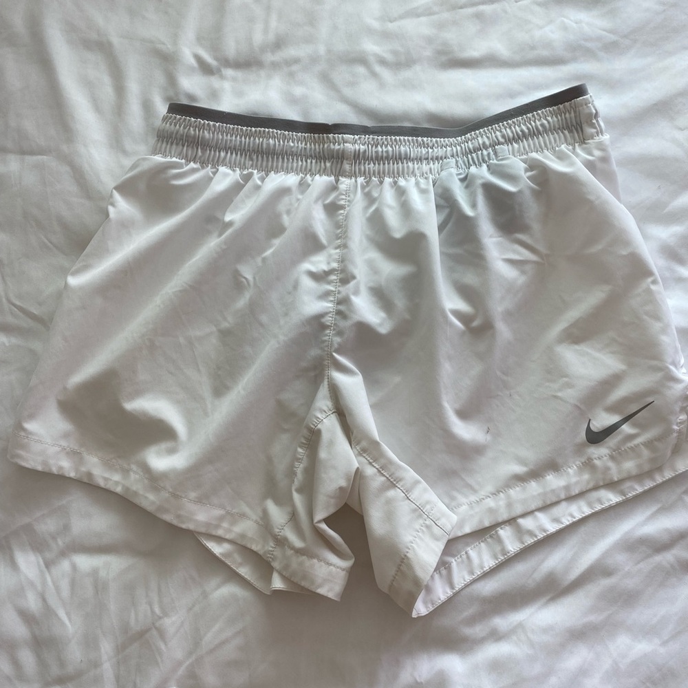 White Nike Shorts